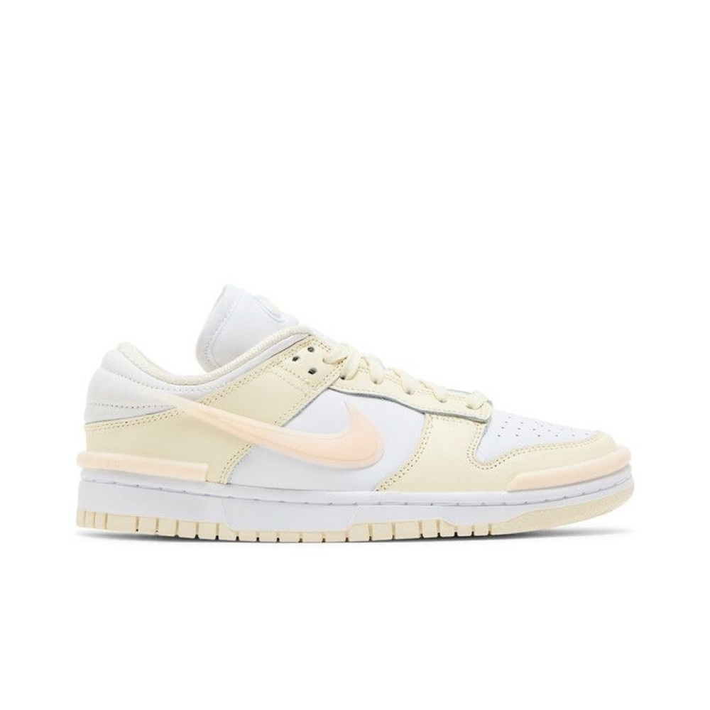 Nike Women's Dunk Low Twist Coconut Milk/Guava Ice White US 8